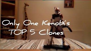 TOP 5 Star Wars 3.75 Clone Trooper Figures
