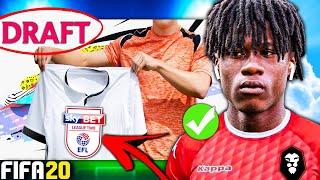 I DRAFTED THE BEST WONDERKIDS INTO LEAGUE TWO and this happened…FIFA 20 Experiment