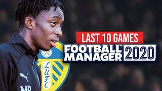 THE LAST 10 GAMES! (MISSED IT SORRY) EP #10 - FOOTBALL MANAGER 2020