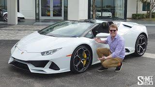 SUPERCAR MADNESS with the New Lamborghini Huracan EVO Spyder!