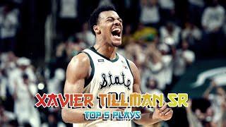 Xavier Tillman SR Top 5 Plays from 2019-2020 NCAA Season