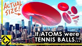 VFX Artist Reveals the True Scale of Atoms