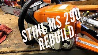 Stihl MS 290 Top End Rebuild