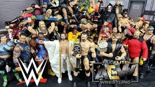 WWE & AEW ACTION FIGURE COLLECTION