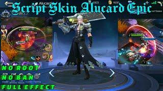 SCRIPT SKIN ALUCARD EPIC CHILD OF THE FALL FULL EFFECT PATCH ATLAS - MOBILE LEGEND