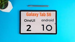 Galaxy Tab S6 OFFICIAL Android 10 OneUI 2 Update - Top New Features!