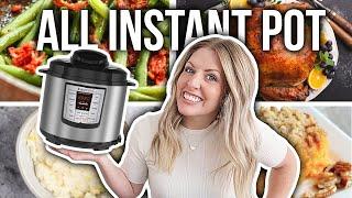 ENTIRE Thanksgiving Dinner Inside An Instant Pot!