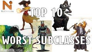 Top 10 Worst D&D 5e Subclasses | Nerd Immersion