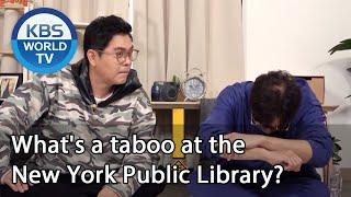 What's a taboo at the New York Public Library? [Problem Child in House/ ENG/ 2020.11.27]