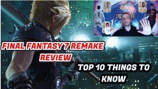 Final Fantasy 7 Remake Review - Top 10 Things You Need To Know Before You Buy It