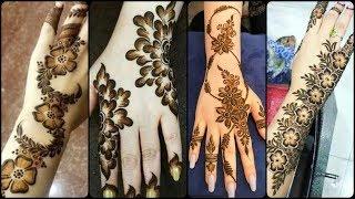 Top Elegant and stylish back hand Mehendi design | Jewellery Mehndi 2019