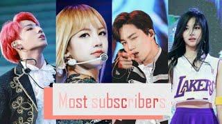 Top 10 Most Subscribers kpop Group