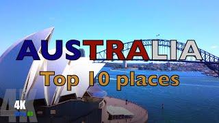 Top 10 places to visit in Australia 4K                                              #Nurtravelstudio