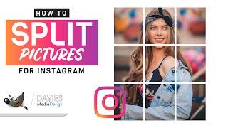 How to Split Images for Instagram Grid in GIMP