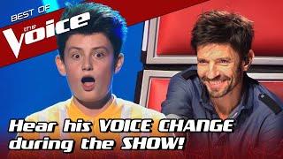 He went from last second 1 CHAIR TURN to RUNNER-UP in The Voice