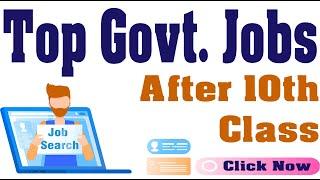 Top Government Jobs After 10th Class - Hindi #RightDirection