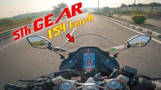 TVS Apache 310 RR Top Speed After First Service | SPORTS & TRACK Mode 