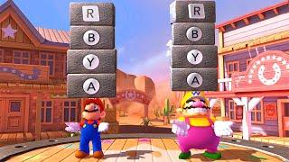 Mario Party The Top 100 Minigames - Mario vs Rosalina vs Peach vs Wario