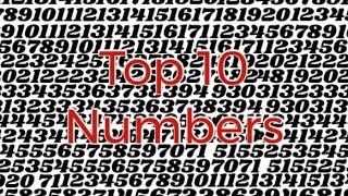 Top 10 Numbers