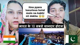 Top 10 Best Luxurious hotel in India Reacted by|Mother and son reaction|