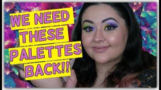 TOP 10 EYESHADOW PALETTES THAT BRANDS NEED TO BRING BACK FOR GOOD! + what I'd do to make them better