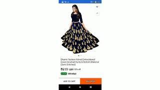 Top 10 fashionable dresses for girl and women both on flipkart under 500 and more