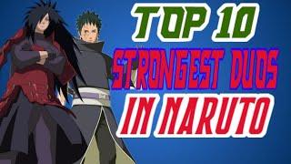 Top 10 strongest duos in Naruto | Naruto strongest duos ranking power level by Uchiha 99