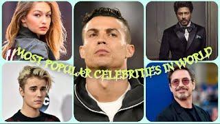 TOP 10 MOST POPULAR CELEBRITIES IN THE WORLD//2021