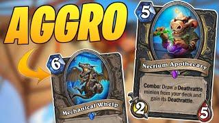 Is this the BEST AGGRO ROGUE? | Aggro Rogue | Descent of Dragons | Wild Hearthstone