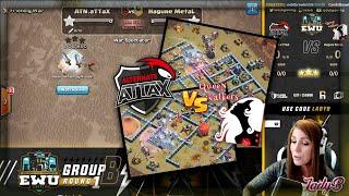 Epic Battle of the Top Air Attackers! ALTERNATE aTTaX vs QueeN Walkers | EWU Season 7 - Round 1