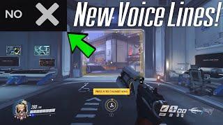 Overwatch - All the New Voice Wheel Emotes! New Voice Lines