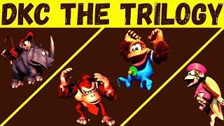 Donkey Kong Country The Trilogy (Zerando 100%) FANGAME / Versao 1.1 / FINAL / SORTEIO / 