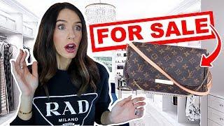 I'm SELLING My Luxury Designer Handbags?! (OMG)