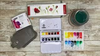 Schmincke Metal Set & Hand Book Journal Company Watercolour Sketchbook Review