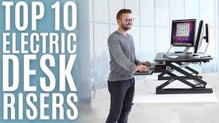 Top 10: Best Electric Standing Desk Converters of 2021 / Electric Height Adjustable Desk Riser