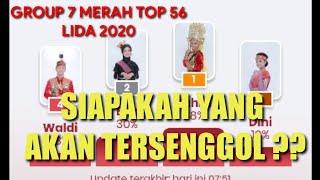 PEMBAGIAN GROUP 7 MERAH TOP 56 LIDA 2020