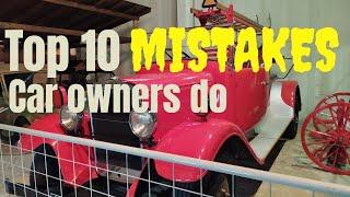 Top 10 mistakes car owners do in Malayalam (English Titles)