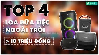 Top 4 loa di động lớn hơn 10 triệu dành cho party ngoài trời