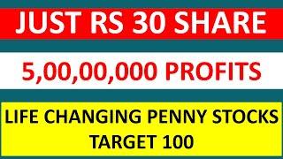 Top 2 Penny Stock that will change the life of Investors | Start with Just Rs 30 in Share Market