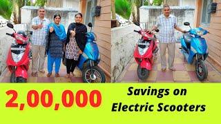 Chemistry Teacher Saved Rs 2 Lakh using Electric Scooters in India