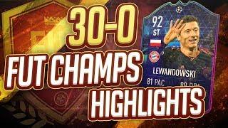 30-0 TOP 100 FUT CHAMPIONS HIGHLIGHTS! - FIFA 20 Ultimate Team