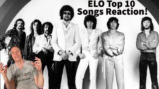 Reaction To ELO Top 10 Songs Reaction! Electric Light Orchestra!