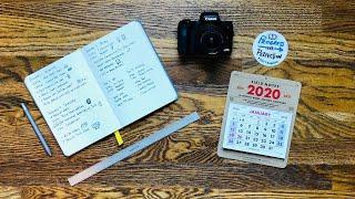 Planning for 2020: A Minimalist Bullet Journal for Increasing Productivity & Focus