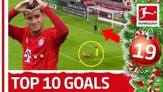Coutinho, Podolski & Co. - Top 10 Gifted Goals - Bundesliga 2019 Advent Calendar 19