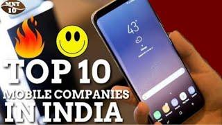 Top 10 Mobil companies in india