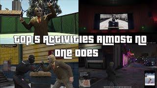 GTA Online Top 5 Activities Almost No One Does