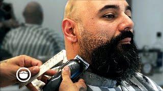 Bald Man's Incredible Beard Transformation | Honest Barber