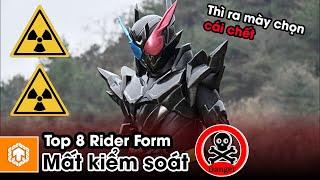 Top 8 hình dạng Rider mất kiểm soát | Kamen Rider | Ten Tun