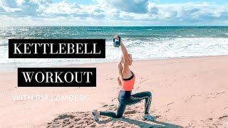 Beach Kettlebell Workout | Pia Lamberg