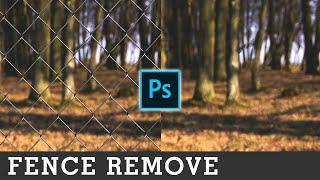 Easy Way to Remove Fence in Photoshop || Just few Steps || Pen Tool Photoshop CC 2020 Technique